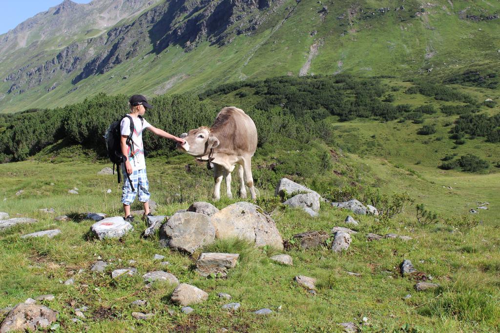 Haus Saumspitz Leilighet St. Anton am Arlberg Eksteriør bilde