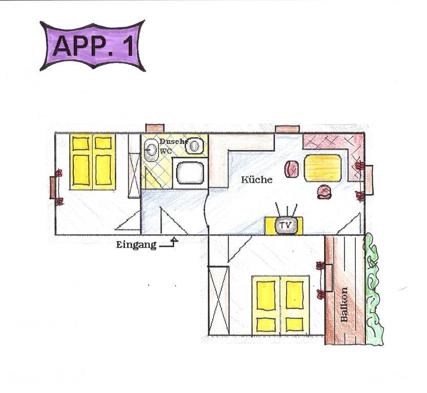 Haus Saumspitz Leilighet St. Anton am Arlberg Rom bilde